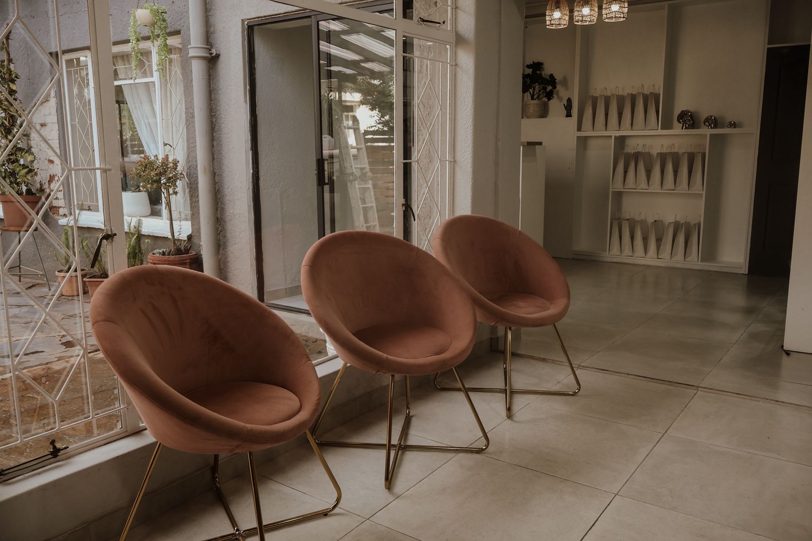 Salon interior